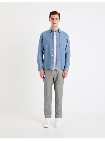 Celio Pantaloni gri pentru bărbați Celio Gocarre