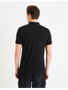 Celio Tricou polo basic negru pentru bărbați Celio Gebenoit