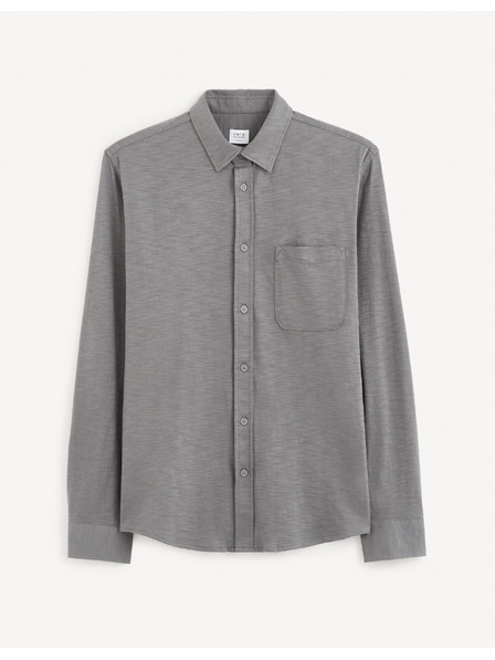 Celio Cămașă bărbătească gri Celio Gaselle