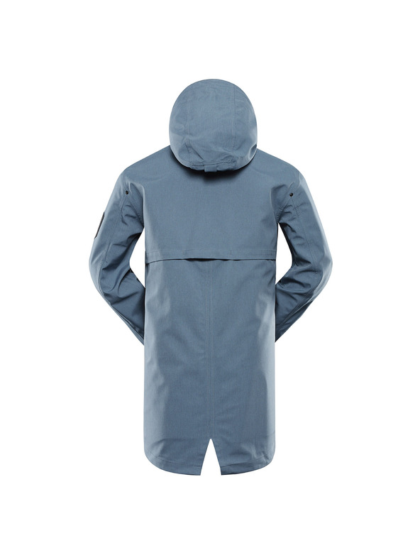 ALPINE PRO Palton impermeabil albastru pentru bărbați ALPINE PRO PERFET
