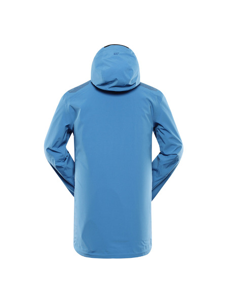 ALPINE PRO Jachetă bărbătească albastră cu membrană PTX ALPINE PRO Gor