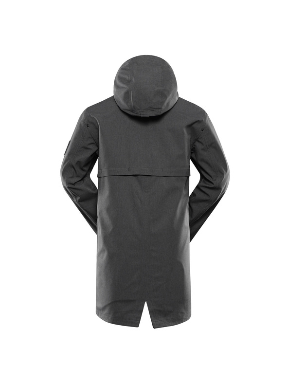 ALPINE PRO Palton gri pentru bărbați cu membrană PTX ALPINE PRO Perfet