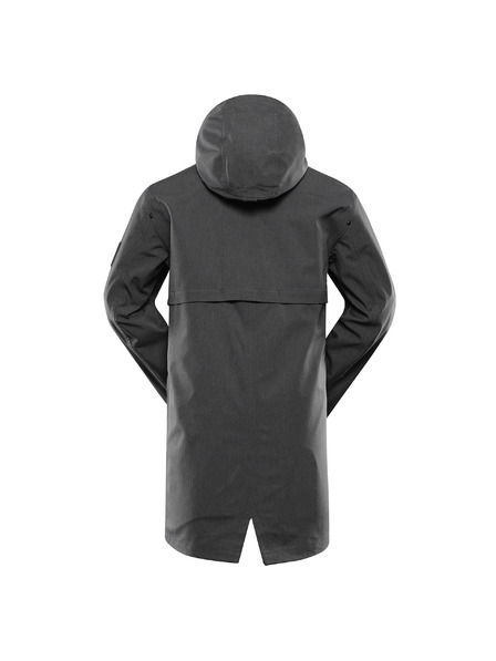 ALPINE PRO Palton gri pentru bărbați cu membrană PTX ALPINE PRO Perfet