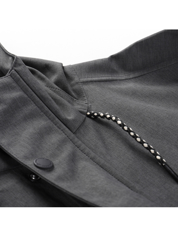 ALPINE PRO Palton gri pentru bărbați cu membrană PTX ALPINE PRO Perfet