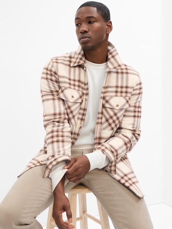 GAP Cămașă flanel groasă GAP