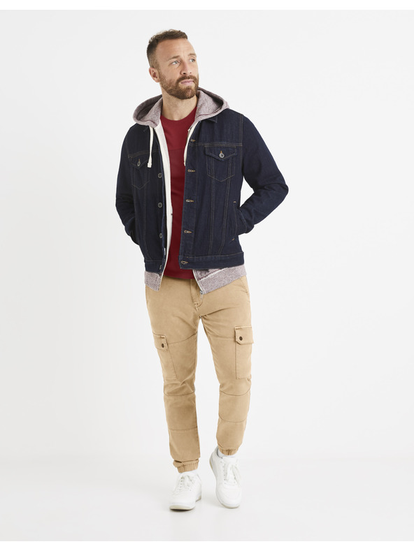 Celio Pantaloni bej Celio Solyte