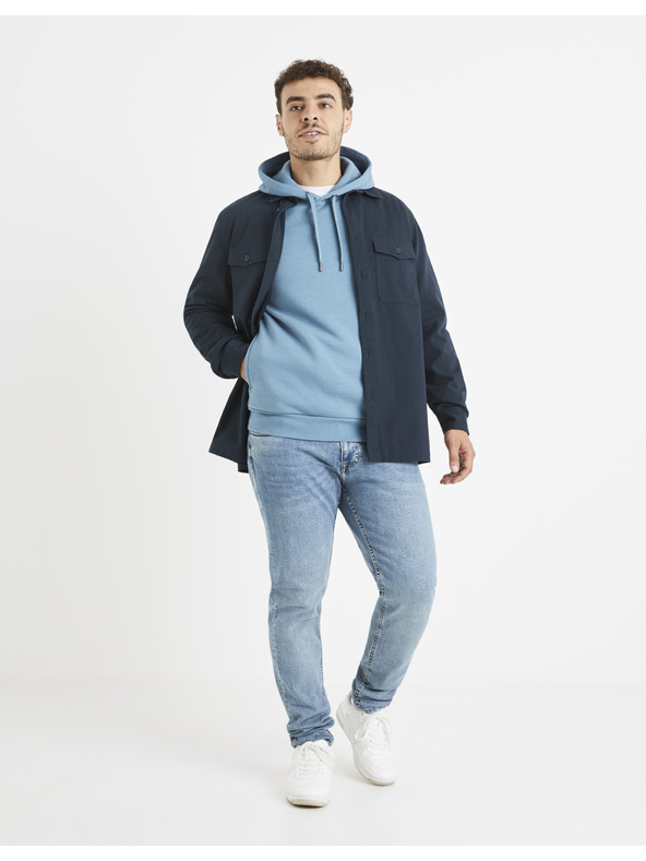 Celio Jachetă albastru închis Celio Vawork