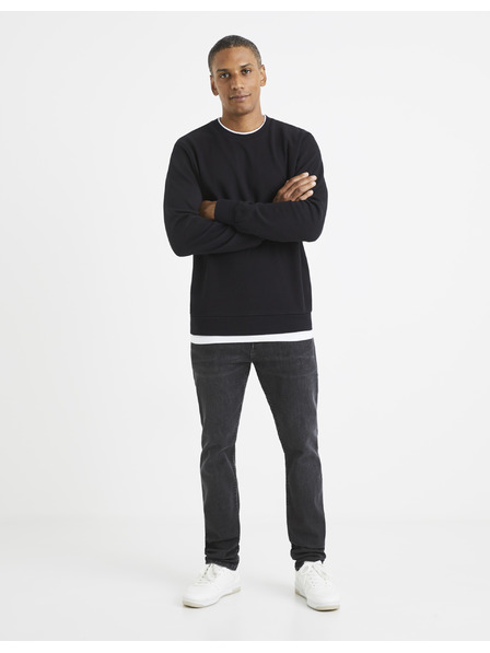 Celio Tricou basic negru Celio Vedoubleco