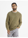 Celio Pulover basic kaki Celio Vecold
