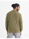 Celio Pulover basic kaki Celio Vecold