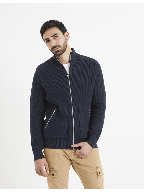 Celio Hanorac basic albastru închis Celio Vezipper
