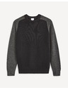 Celio Pulover Celio gri și negru pentru bărbați