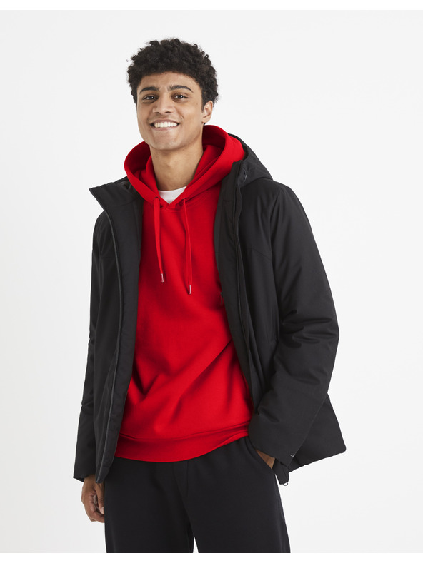 Celio Jachetă neagră pentru bărbați Celio Vuhero