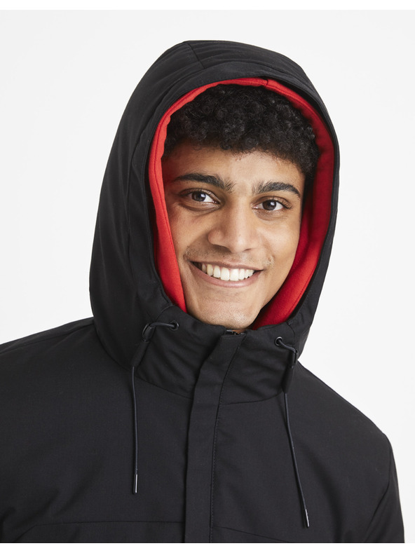 Celio Jachetă neagră pentru bărbați Celio Vuhero