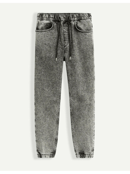 Celio Pantaloni denim gri pentru bărbați Celio Vojog3