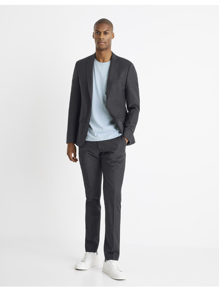 Celio Pantaloni formali bărbați gri închis Celio Colexus