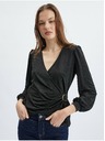 Orsay Bluză de damă neagră ORSAY