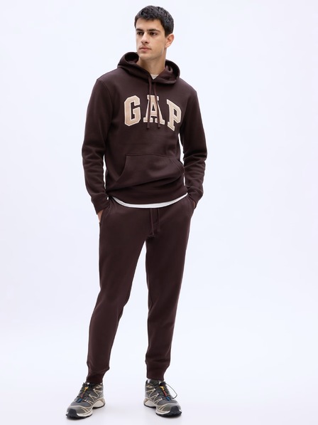 GAP Pantaloni de trening cu logo Gap fleece GAP