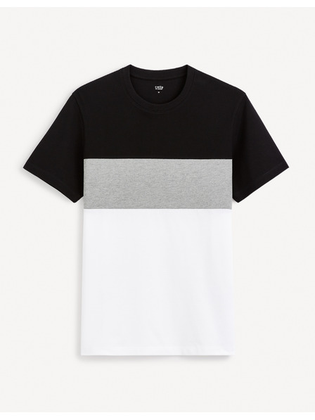 Celio Cămașă albă și neagră pentru bărbați Celio Febloc