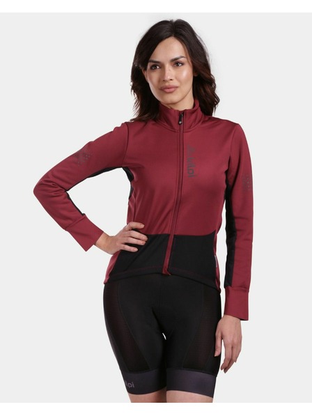 Kilpi Jachetă softshell burgundy pentru femei Kilpi VELOVER