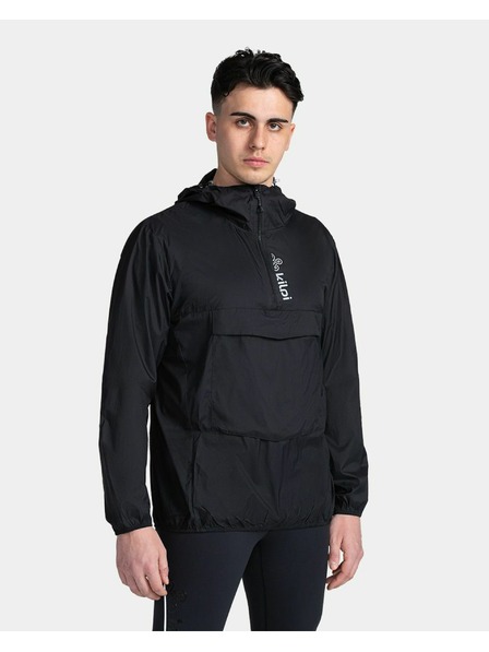 Kilpi Jachetă anorak ușoară neagră pentru bărbați Kilpi ANORI-M