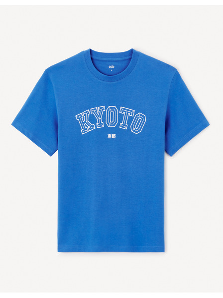 Celio Tricou albastru pentru bărbați Celio Jeoverdu