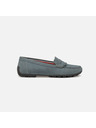 Geox Mocasini verde deschis pentru femei Geox Kosmopolis + Grip