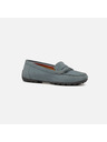 Geox Mocasini verde deschis pentru femei Geox Kosmopolis + Grip