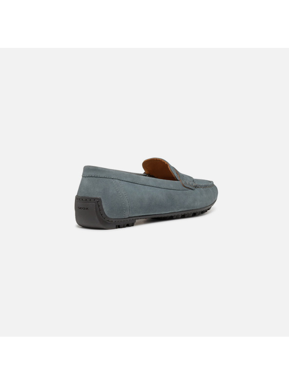 Geox Mocasini verde deschis pentru femei Geox Kosmopolis + Grip