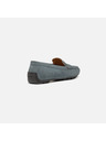 Geox Mocasini verde deschis pentru femei Geox Kosmopolis + Grip