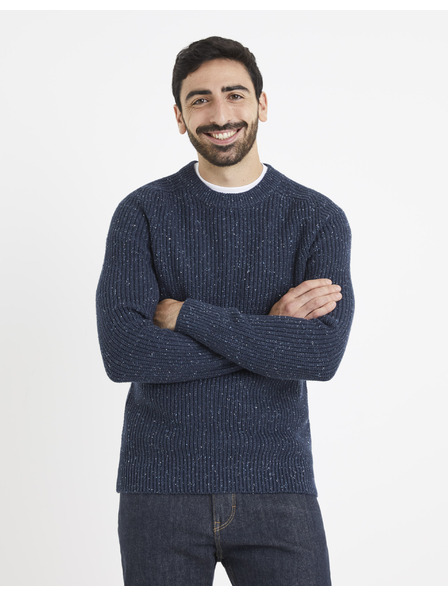 Celio Pulover Celio albastru închis pentru bărbați