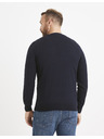 Celio Pulover basic albastru închis pentru bărbați Celio