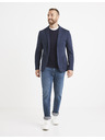 Celio Pulover basic albastru închis pentru bărbați Celio
