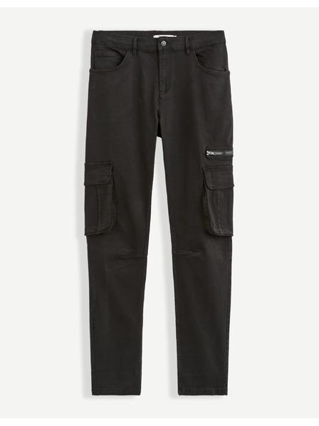 Celio Pantaloni negri Celio Vocaskin