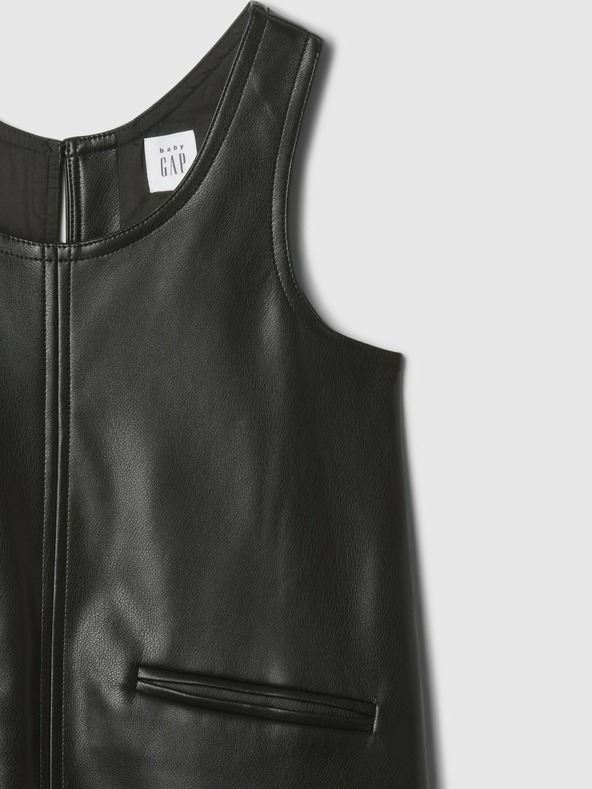 GAP Baby rochie din piele artificială GAP