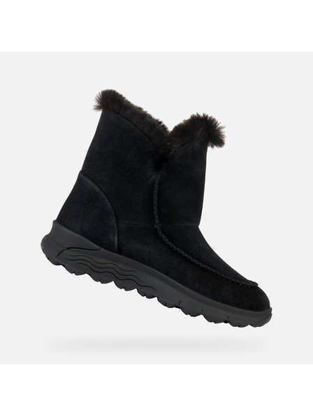 Geox Botine negre pentru femei Geox Spherica 4X4 B ABX