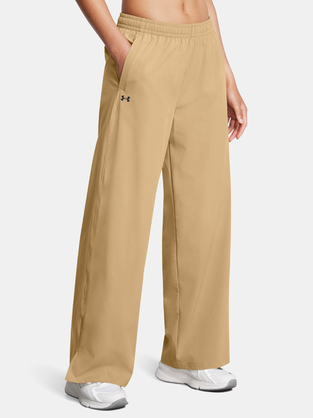 Under Armour Pantaloni Under Armour UA Rival Wide Leg Pant-BRN