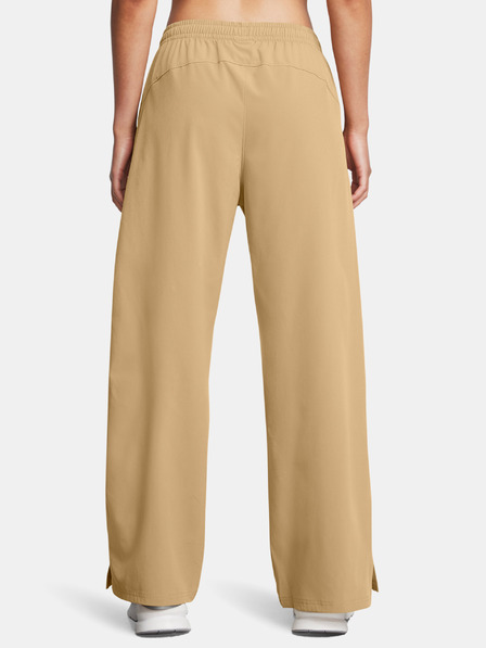 Under Armour Pantaloni Under Armour UA Rival Wide Leg Pant-BRN