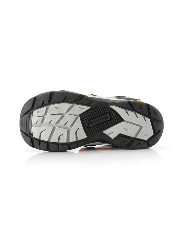 ALPINE PRO Sandale de vară portocalii și negre pentru copii ALPINE PRO GASTER