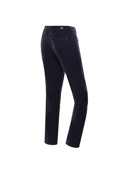 ALPINE PRO Pantaloni softshell albastru închis pentru femei ALPINE PRO Shinara