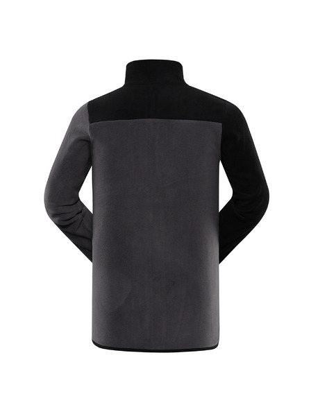 ALPINE PRO Hanorac fleece negru pentru bărbați ALPINE PRO GRES
