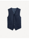 Celio Vestă costum albastru închis Celio Rugidiam