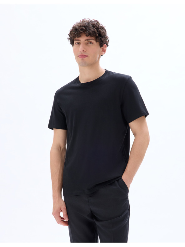 Celio Tricou basic negru Celio Tebase