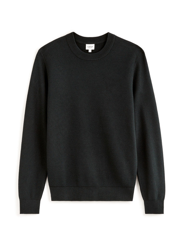 Celio Pulover negru pentru bărbați Celio Bepic