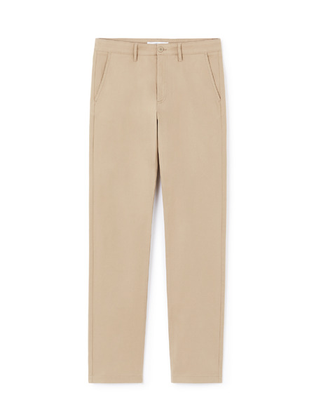 Celio Pantaloni chino bej pentru bărbați Celio