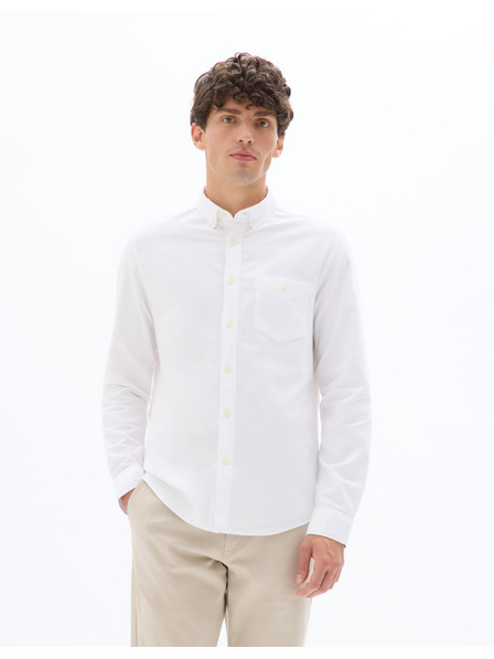 Celio Cămașă albă din bumbac Celio Daxford pentru bărbați