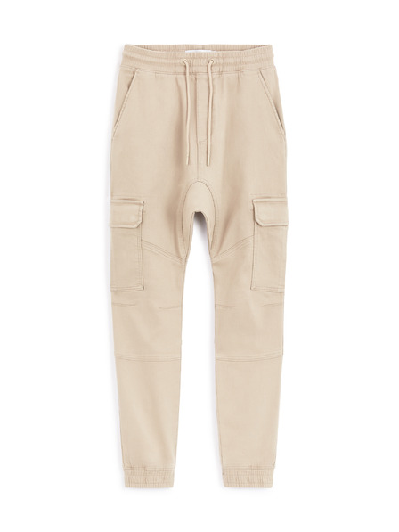 Celio Pantaloni cargo bej pentru bărbați Celio Cokit4