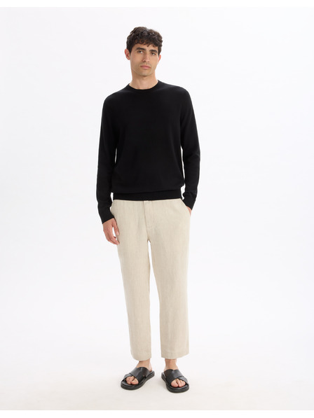 Celio Pulover negru pentru bărbați Celio Decoton