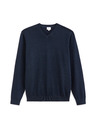 Celio Pulover basic albastru închis pentru bărbați Celio Decotonv