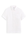 Celio Cămașă albă din in pentru bărbați Celio Damarlin